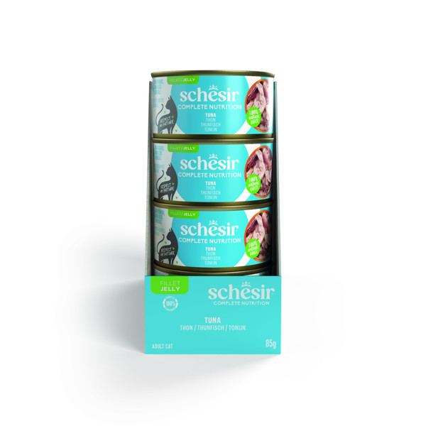 SCHESIR Complete Nutrition Tuna konservai katėms su tunu, 85g paveikslėlis