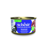 SCHESIR Complete Nutrition Tuna with beef konservai katėms su tunu ir jautiena, 85g