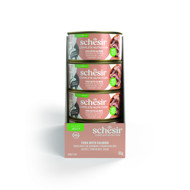 SCHESIR Complete Nutrition Tuna with salmon konservai katėms su tunu ir lašiša, 85g