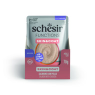 SCHESIR Functions Skin & Coat Salmon with chicken skanėstas su lašiša ir vištiena, 70g