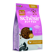 SCHESIR Kitten Monoprotein Formula chicken sausas maistas su višiena, 300g+100g