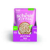 SCHESIR Kitten Wet Cat Chicken skanėstas kačiukams su vištiena, 85g