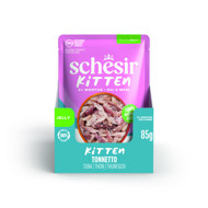 SCHESIR Kitten Wet Cat Tuna skanėstas kačiukams su tunu,  85g