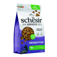 SCHESIR Monoprotein Formula Sensitive Lamb  sausas maistas jautrioms katėms su ėriena, 1,5kg