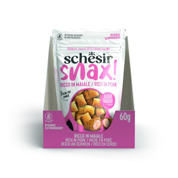 SCHESIR Snax! Pork skanėstas su kiauliena, 60g