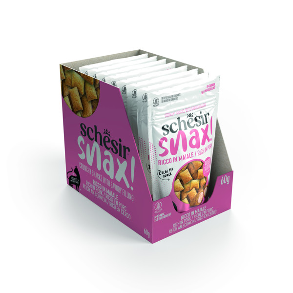 SCHESIR Snax! Pork skanėstas su kiauliena, 60g