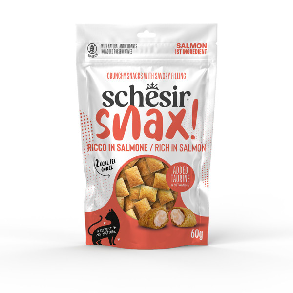 SCHESIR Snax! Salmon skanėstas su lašiša, 60g