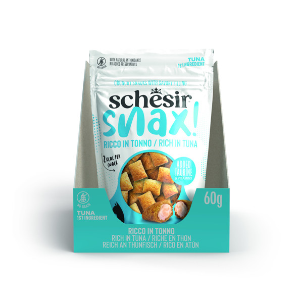 SCHESIR Snax! Tuna skanėstas su tunu, 60g