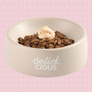 DELICKCIOUS kreminiai skanėstai su antiena ir spanguolėmis suaugusiems šunims (4x15 g), 60 g