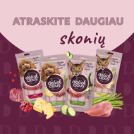 DELICKCIOUS kreminiai skanėstai su pienu ir sūriu suaugusiems šunims ir katėms (4x15 g), 60 g