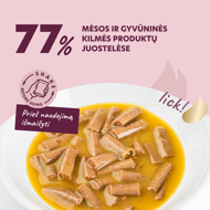 DELICKCIOUS konservuotas pašaras su antiena ir moliūgais suaugusioms katėms, 85 g