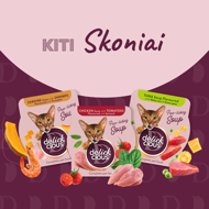 DELICKCIOUS konservuotas pašaras suaugusioms katėms - krevečių sriuba su sardinėmis, 80 g