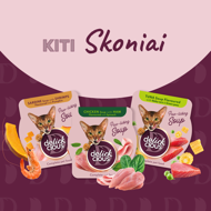 DELICKCIOUS konservuotas pašaras suaugusioms katėms - sriuba su pomidorais ir vištiena, 80 g