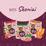 DELICKCIOUS konservuotas pašaras suaugusioms katėms - tuno sriuba su kukurūzais, 80 g