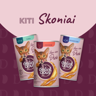 DELICKCIOUS pašaro papildas suaugusioms katėms - sriuba su vandenyno žuvimi, 140 g