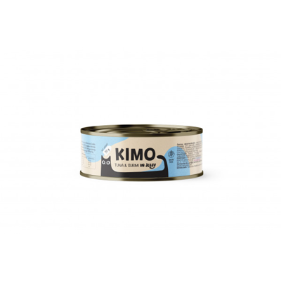 KIMO konservuotas pašaras katėms su tunu ir surimi, 70 g