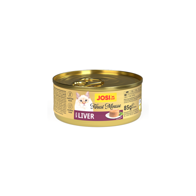 JOSICAT Finest Mousse konservuotas skanėstas su kepenėlėm katėms, 85g