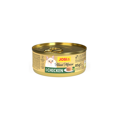 JOSICAT Finest Mousse konservuotas skanėtsas  su vištiena katėms, 85g