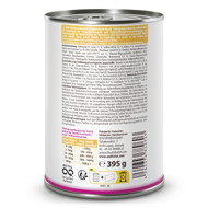 WOLFSBLUT VetLine Hypoallergenic dietinis konservuotas pašaras su hidrolizuota vištiena šunims, 395g