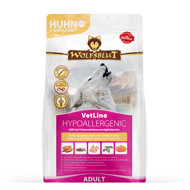 WOLFSBLUT VetLine Hypoallergenic dietinis sausas pašaras su hidrolizuota vištiena šunims, 12kg