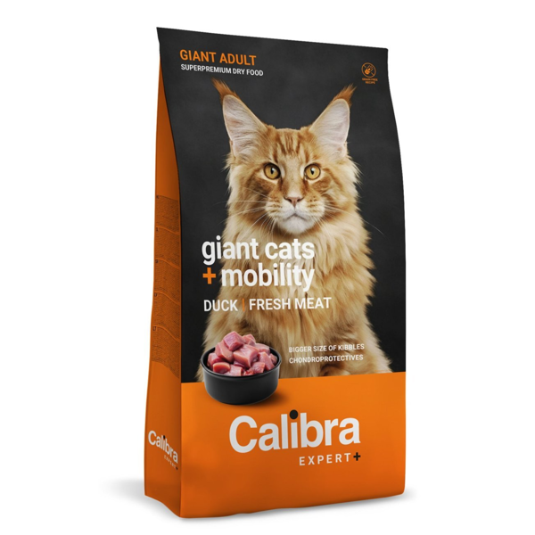 Akc.CALIBRA Cat EXPERT+ Adult Giant&Mobility sausas pašaras katėms sąnarių funkcijai, 1,5 kg