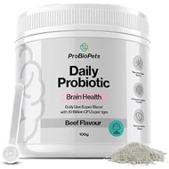 PROBIOPETS Brain Health probiotikai smegenų veiklai šunims, 100 g