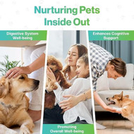 PROBIOPETS Brain Health probiotikai smegenų veiklai šunims, 100 g