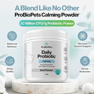 PROBIOPETS Calming Aid  probiotikai šunims, emocinei savijautai ir nusiraminimui, 100 g