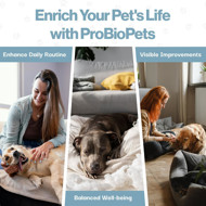 PROBIOPETS Calming Aid  probiotikai šunims, emocinei savijautai ir nusiraminimui, 100 g