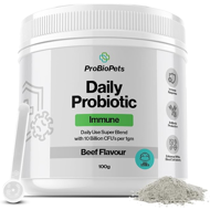 PROBIOPETS Immune probiotikis imunitetui šunims, 100 g