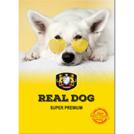 REAL DOG sausas pašaras su antiena ir daržovėmis, jautriam virškinimui, suaug. šunims, 15 kg