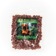 REAL DOG SNACKS mini suši su antiena ir menke, 500 g 