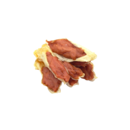 REAL DOG SNACKS triušio ausys su minkšta triušiena, 500 g