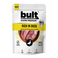 BULT Rich in Duck konservuotas pašaras šunims su antiena, 500 g
