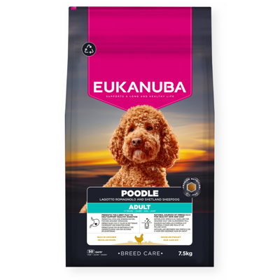 EUKANUBA Breed Care sausas maistas pudeliams su vištiena ir kalakutiena, MB, 7kg