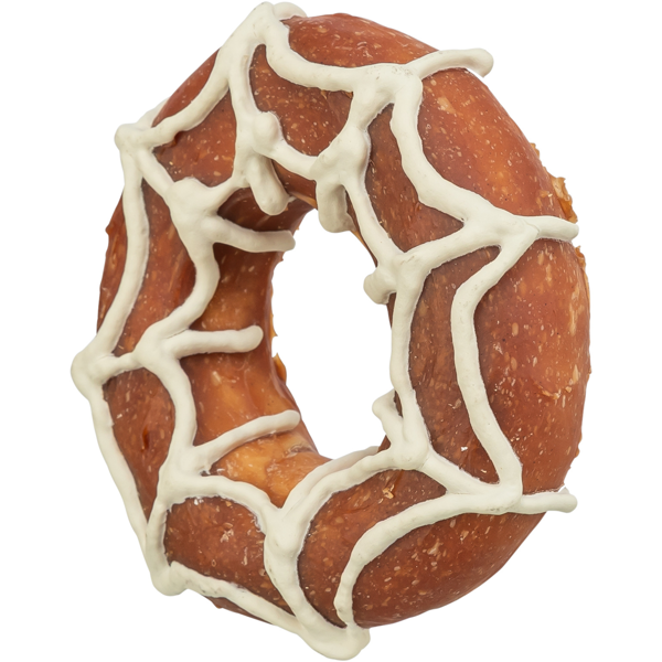 TRIXIE Halloween skanėstas šunims spurga su vištienos/antienos krūtinėle, 8.5 × 2 cm, 70 g