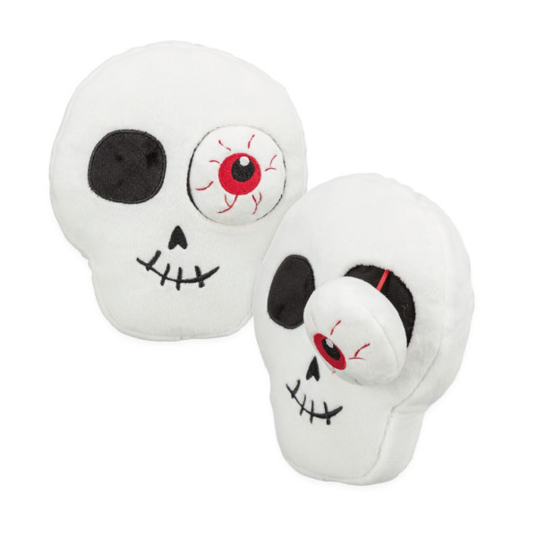 TRIXIE Halloween Kaukolė pliušinis žaislas, 19 cm